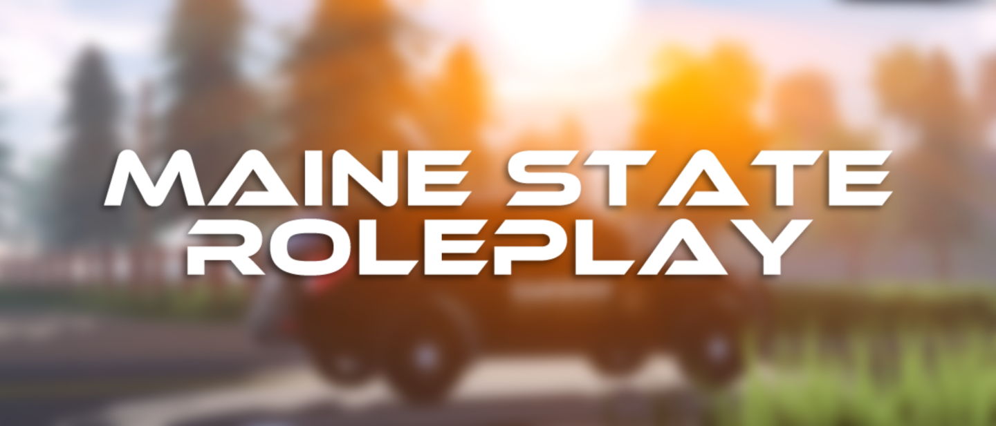 Maine State Roleplay Banner